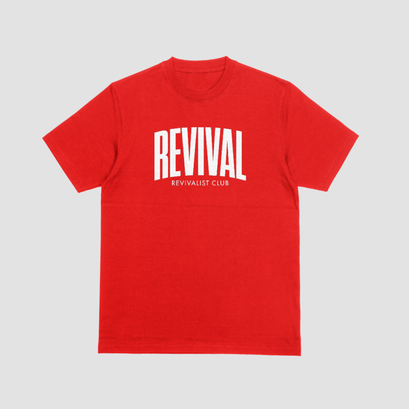 Camiseta Revival - Vermelho