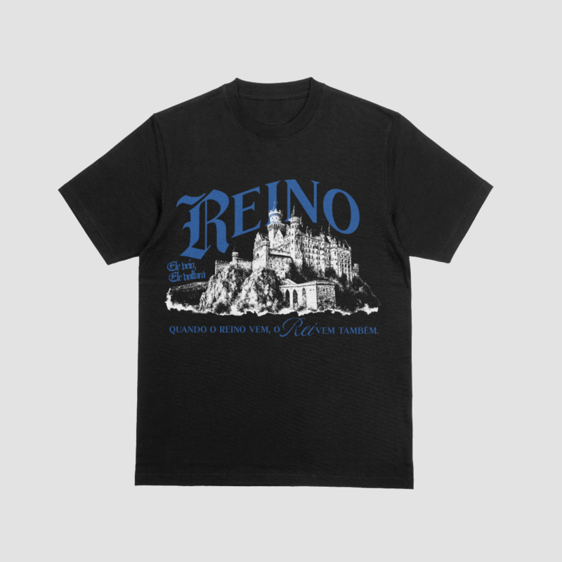 Camiseta Reino - Preta
